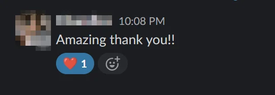 Client message about Faisal's thumbnails