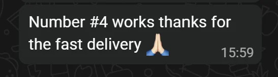 Client message about Faisal's thumbnails